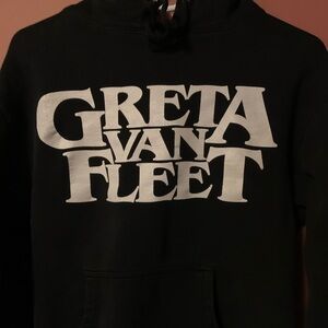 Greta Van Fleet Hoodie Black size SMALL